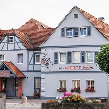 Hotel-Gasthof Neue Post Leutershausen  Exterior photo